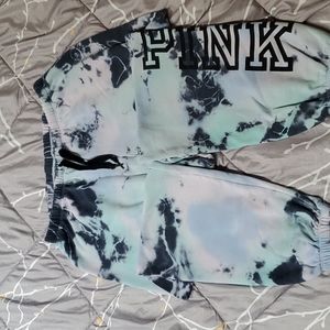 PINK Tye Dye Sweatpants